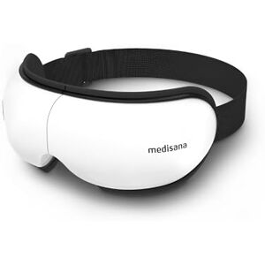 Medisana EM 100 Eye Massager Mask, Heated Air Compression and Vibration Eye Therapy with Bluetooth Music, 5 Programs, Foldable Rechargeable Relaxation Goggles Medisana EM 100 Eye Massager Mask, Heated Air Compression and Vibration Eye Therapy with Bluetooth Music, 5 Programs, Foldable Rechargeable Relaxation Goggles