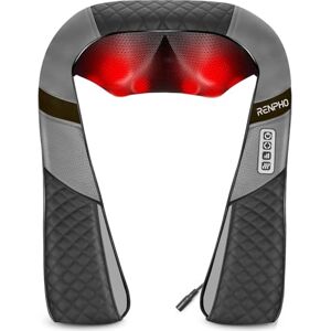RENPHO Neck Massager, Massagers for Back and Neck, Back Massage with Heat, Should-Massager with Deep Tissue Kneading, Shiatsu Massagers for Leg, Feet, Gifts for Women RENPHO Neck Massager, Massagers for Back and Neck, Back Massage with Heat, Should-Massager with Deep Tissue Kneading, Shiatsu Massagers for Leg, Feet, Gifts for Women