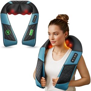 COMFIER Cordless Neck Massager for Neck Pain, Shiatsu Shoulder Massager with Heat, 3D Kneading Deep Tissue Back Massager Pillow, Rechargable & Portable, Birthday Gifts for Women Men COMFIER Cordless Neck Massager for Neck Pain, Shiatsu Shoulder Massager with Heat, 3D Kneading Deep Tissue Back Massager Pillow, Rechargable & Portable, Birthday Gifts for Women Men