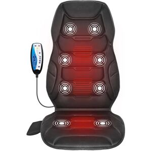 COMFIER Back Massager with Heat, Vibration Massage Cushion with 8 Massage Nodes & Modes, Massage Chair for Home Office, Heated Chair Massager for Back Pain,Men Gifts COMFIER Back Massager with Heat, Vibration Massage Cushion with 8 Massage Nodes & Modes, Massage Chair for Home Office, Heated Chair Massager for Back Pain,Men Gifts