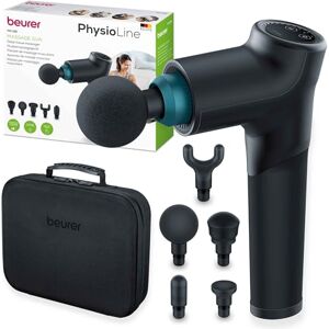 Beurer MG185 Massage Gun, Deep Tissue Massager with 5 Attachments, Delivers a Powerful Trigger Point Massage to Relieve Tension, Handheld Massager with 9 Intensity Levels, Rechargeable Battery Beurer MG185 Massage Gun, Deep Tissue Massager with 5 Attachments, Delivers a Powerful Trigger Point Massage to Relieve Tension, Handheld Massager with 9 Intensity Levels, Rechargeable Battery