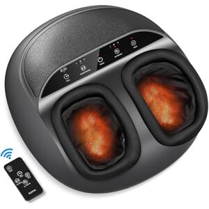 RENPHO Foot Massager Machine with Heat, Shiatsu Deep Kneading Foot Massage, Compression, Electric Massager for Tired Feet, Plantar Fasciitis, Gifts for Women Men, Remote Control RENPHO Foot Massager Machine with Heat, Shiatsu Deep Kneading Foot Massage, Compression, Electric Massager for Tired Feet, Plantar Fasciitis, Gifts for Women Men, Remote Control
