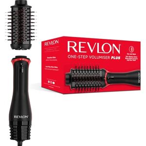 Revlon One-Step Volumiser Plus (Patented Detachable Head, Ceramic Titanium Barrel, Nylon Styling Bristles with Activated Charcoal Pins, Tourmaline Ionic Technology), RVDR5298UK Revlon One-Step Volumiser Plus (Patented Detachable Head, Ceramic Titanium Barrel, Nylon Styling Bristles with Activated Charcoal Pins, Tourmaline Ionic Technology), RVDR5298UK