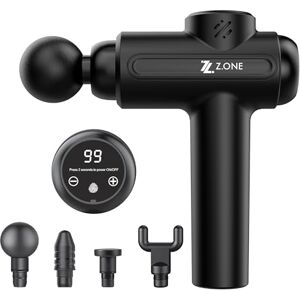 Reliance Medical Z.ONE Deep Tissue Massage Gun, for Muscle Pain Relief, 30 Speeds, 4 Interchangeable Heads, Quiet Motor, USB-C Rechargeable, Portable Massager, for Back Legs Neck Shoulder and Whole Body Recovery Reliance Medical Z.ONE Deep Tissue Massage Gun, for Muscle Pain Relief, 30 Speeds, 4 Interchangeable Heads, Quiet Motor, USB-C Rechargeable, Portable Massager, for Back Legs Neck Shoulder and Whole Body Recovery
