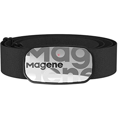 Magene H603 Chest Strap Heart Rate Monitor, ANT+ and Bluetooth Compatible with Split Adjustable Strap, iPhone & Android Compatible Magene H603 Chest Strap Heart Rate Monitor, ANT+ and Bluetooth Compatible with Split Adjustable Strap, iPhone & Android Compatible