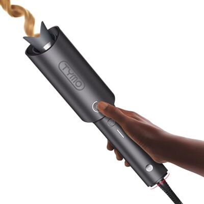TYMO Hair Curler Automatic Rotating CURLPRO, Curling Wand, Gray 1 inch TYMO Hair Curler Automatic Rotating CURLPRO, Curling Wand, Gray 1 inch
