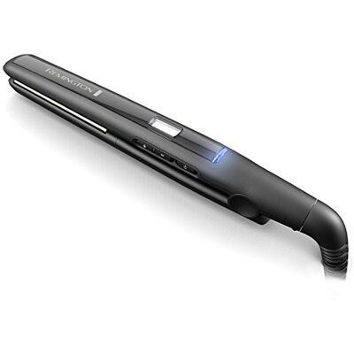 Remington Hair Straightener, Advanced Ceramic coating for Sleek & Smooth Glide, Slim longer length 110mm floating plates, Digital display, Fast 15 second heat up, Heat proof pouch, Up to 230°C, S5500 Remington Hair Straightener, Advanced Ceramic coating for Sleek & Smooth Glide, Slim longer length 110mm floating plates, Digital display, Fast 15 second heat up, Heat proof pouch, Up to 230°C, S5500