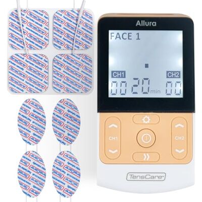 TensCare Allura 8 in 1 Massager for Full-Body Shaping, Postpartum Recovery, Cellulite Reduction, and Facial Toning TensCare Allura 8 in 1 Massager for Full-Body Shaping, Postpartum Recovery, Cellulite Reduction, and Facial Toning