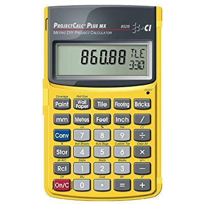 Calculated Industries 8528 ProjectCalc MX Do-It-Yourselfers Metric, Feet-Inch-Fraction Project Calculator Dedicated Keys for Estimating Material Quantities Calculated Industries 8528 ProjectCalc MX Do-It-Yourselfers Metric, Feet-Inch-Fraction Project Calculator Dedicated Keys for Estimating Material Quantities