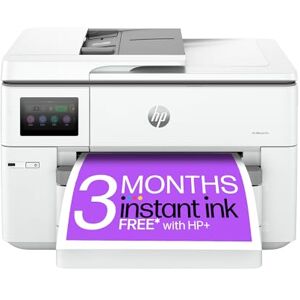 HP OfficeJet Pro 9730e All-in-One Printer Colour for Small Office Wireless Print, Scan, Copy, ADF Up To A3 2 Tray 3 Months of free Instant Ink HP OfficeJet Pro 9730e All-in-One Printer Colour for Small Office Wireless Print, Scan, Copy, ADF Up To A3 2 Tray 3 Months of free Instant Ink
