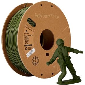 Polymaker PolyTerra PLA Army Dark Green 1.75mm 1kg Polymaker PolyTerra PLA Army Dark Green 1.75mm 1kg