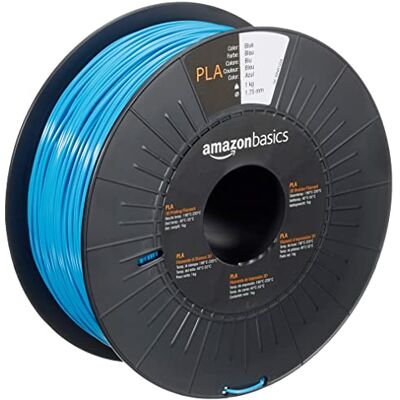 AmazonBasics 3D Printer Filament 175mm Blue 1kg Spool AmazonBasics 3D Printer Filament 175mm Blue 1kg Spool