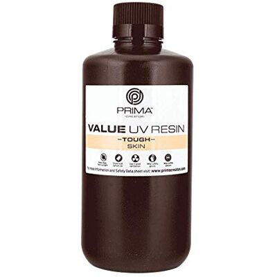 PrimaCreator Value Tough UV Resin - Skin, ABS-like - 1000 ml - 3D Filament PrimaCreator Value Tough UV Resin - Skin, ABS-like - 1000 ml - 3D Filament