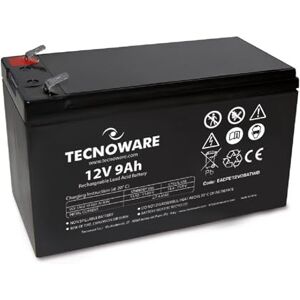 Tecnoware 12V 9Ah Lead Acid Battery - UPS Accessory Tecnoware 12V 9Ah Lead Acid Battery - UPS Accessory