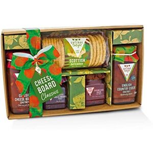 Cottage Delight Cheese Hamper, Cheeseboard Chutney 330g, Cheese Maker's Pickle 115g, Caramelised Onion Chutney 105g, English Country Cider Chutney 325g with Scottish Oatcakes, Cheese Gift Set Cottage Delight Cheese Hamper, Cheeseboard Chutney 330g, Cheese Maker's Pickle 115g, Caramelised Onion Chutney 105g, English Country Cider Chutney 325g with Scottish Oatcakes, Cheese Gift Set
