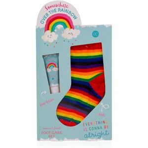 accentra Over The Rainbow Care Set in Beautiful Gift Box, Includes Foot Lotion and Socks in Rainbow Pattern Gift Set for Girls or Boys for Birthday, Easter or Christmas accentra Over The Rainbow Care Set in Beautiful Gift Box, Includes Foot Lotion and Socks in Rainbow Pattern Gift Set for Girls or Boys for Birthday, Easter or Christmas