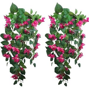 Lily Garden Silk Bougainvillea Vine Plant Artificial Flowers Cascade 34" x2pcs (Magenta) Lily Garden Silk Bougainvillea Vine Plant Artificial Flowers Cascade 34" x2pcs (Magenta)