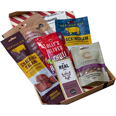 Letter Box Hamper British Charcuterie Ideal Letterbox Gift for Friends & Family who Love Quality Cured Meats All British Produce Easy delivery Through the Letter Box Letter Box Hamper British Charcuterie Ideal Letterbox Gift for Friends & Family who Love Quality Cured Meats All British Produce Easy delivery Through the Letter Box