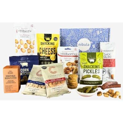 Nibula Pub Snacks Hamper – Bold British Bar Snacks in a Gift-Ready Box The Ultimate Treat for Beer Lovers, Snack Fans, and Flavour Seekers Treats Nibula Pub Snacks Hamper – Bold British Bar Snacks in a Gift-Ready Box The Ultimate Treat for Beer Lovers, Snack Fans, and Flavour Seekers Treats