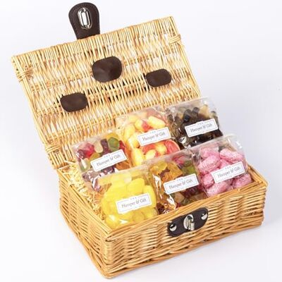 Confectionery Hampers & Gifts Sugar Free Sweet Hamper Gift Basket for Diabetics Real Wicker Hamper Unique Christmas Sugar Free Sweet Present for Men & Women The Hamper & Gift Co. Confectionery Hampers & Gifts Sugar Free Sweet Hamper Gift Basket for Diabetics Real Wicker Hamper Unique Christmas Sugar Free Sweet Present for Men & Women The Hamper & Gift Co.