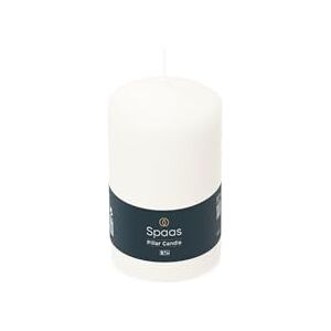 Spaas 12 Unscented Pillar Candles 60/100 mm, ± 25 Hours, White Spaas 12 Unscented Pillar Candles 60/100 mm, ± 25 Hours, White