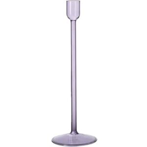 Villeroy & Boch like. by Villeroy and Boch Like Home candle holder in purple, 8 x 8 x 25 cm, borosilicate glass Villeroy & Boch like. by Villeroy and Boch Like Home candle holder in purple, 8 x 8 x 25 cm, borosilicate glass
