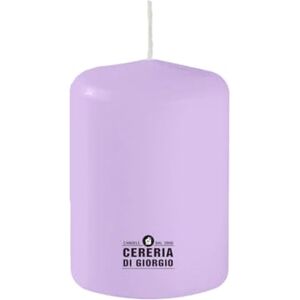 Cereria di Giorgio Candle Diameter 7 cm Height 10 cm Powder Purple Cereria di Giorgio Candle Diameter 7 cm Height 10 cm Powder Purple