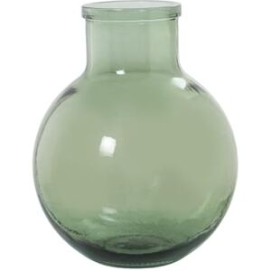 Alexandra House Living Recycled Glass Vase Green Glass 23 x 22 x 31 cm Alexandra House Living Recycled Glass Vase Green Glass 23 x 22 x 31 cm