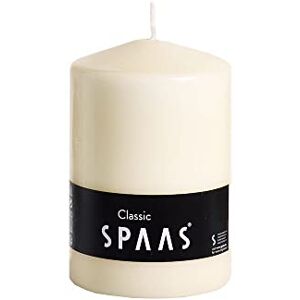 Ivyline Spaas Unscented Pillar Candle 100/150 mm, ± 90 Hours, Ivory Ivyline Spaas Unscented Pillar Candle 100/150 mm, ± 90 Hours, Ivory