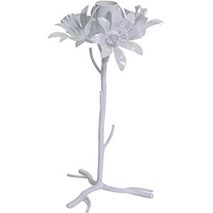 Vacchetti Giuseppe Vacchetti Candle Holder Metal White Flower, Multicolor, Medium Vacchetti Giuseppe Vacchetti Candle Holder Metal White Flower, Multicolor, Medium