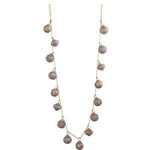 Creative Labs Embossed Mercury Glass Ball Ornament Garland, Marbled Taupe (72 Inch) Creative Labs Embossed Mercury Glass Ball Ornament Garland, Marbled Taupe (72 Inch)