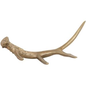 Creative Labs Figurine, Aluminum, Greige, 16" L x 5" W x 5" H Creative Labs Figurine, Aluminum, Greige, 16" L x 5" W x 5" H