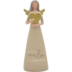 Blossom Bucket Feather & Grace Hand Painted Resin Decorative Figurine Calm All Your Fears Blossom Bucket Feather & Grace Hand Painted Resin Decorative Figurine Calm All Your Fears