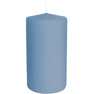 Cereria di Giorgio Set of 12 Candles Diameter 5 cm Height 8 cm Unscented Colour Dusty Blue Cereria di Giorgio Set of 12 Candles Diameter 5 cm Height 8 cm Unscented Colour Dusty Blue