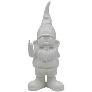 L & P Home & Gifts Lesser & Pavey Gnomes Home Decor Figurines & Ornaments For Home & Office Decorative Home Accessories Statues For Indoor & Outdoor Lovely Gifts for Women & Men Swearing White 27 Cm L & P Home & Gifts Lesser & Pavey Gnomes Home Decor Figurines & Ornaments For Home & Office Decorative Home Accessories Statues For Indoor & Outdoor Lovely Gifts for Women & Men Swearing White 27 Cm