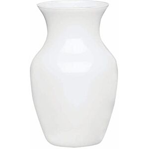 Floral Supply Online 8" White Rose Vase and Flower Guide Booklet Decorative Glass Flower Vase for Floral Arrangements, Weddings, Home Decor or Office. Floral Supply Online 8" White Rose Vase and Flower Guide Booklet Decorative Glass Flower Vase for Floral Arrangements, Weddings, Home Decor or Office.