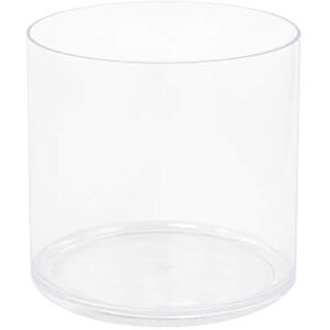 Royal Imports Flower Acrylic Vase Decorative Centerpiece For Home Or Wedding Break Resistant Cylinder Shape, 6" Tall, 6" Opening Royal Imports Flower Acrylic Vase Decorative Centerpiece For Home Or Wedding Break Resistant Cylinder Shape, 6" Tall, 6" Opening