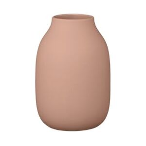 blomus Vase, Colora, Ceramic Flower Vase, Indian Tan Colour, Size S, Diameter 11 x 15 cm, Handmade blomus Vase, Colora, Ceramic Flower Vase, Indian Tan Colour, Size S, Diameter 11 x 15 cm, Handmade