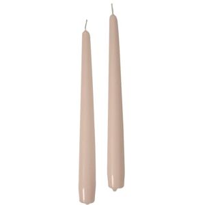 Cereria di Giorgio Set of 10 Conical Candles Diameter 2.2 cm Height 25 cm – Colour Mocha Mousse – Made in Italy – Horeca Candles – Cereria di Giorgio Set of 10 Conical Candles Diameter 2.2 cm Height 25 cm – Colour Mocha Mousse – Made in Italy – Horeca Candles –