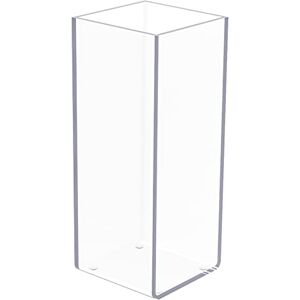 Kamehame Acrylic Clear Rectangular Vase, Tall Rectangle Vase Decorative Centerpiece for Home or Wedding (4"x4"x10") Kamehame Acrylic Clear Rectangular Vase, Tall Rectangle Vase Decorative Centerpiece for Home or Wedding (4"x4"x10")