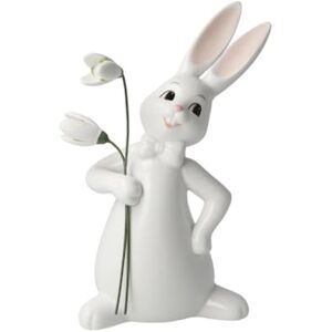Goebel First Flowers Rabbit Figurine Snow White Easter Goebel First Flowers Rabbit Figurine Snow White Easter