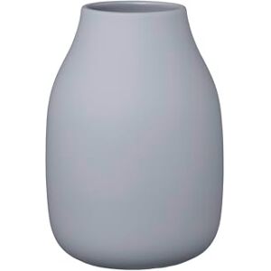 blomus Vase, Colora, Flower Vase Made of Ceramic, Colour Tradewinds, Size L, Diameter 14 x 20 cm, Handmade blomus Vase, Colora, Flower Vase Made of Ceramic, Colour Tradewinds, Size L, Diameter 14 x 20 cm, Handmade