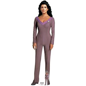 STAR CUTOUTS SC4682 Deanna Troi Cardboard Cut Out Height 163cm Ideal for Star Trek Theme, Parties, Birthdays, Collectors & Fans, Room Decorations & Events STAR CUTOUTS SC4682 Deanna Troi Cardboard Cut Out Height 163cm Ideal for Star Trek Theme, Parties, Birthdays, Collectors & Fans, Room Decorations & Events