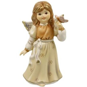 Goebel Angel Figurine Your Travel Companion Champagne Heavenly Messenger Christmas Goebel Angel Figurine Your Travel Companion Champagne Heavenly Messenger Christmas