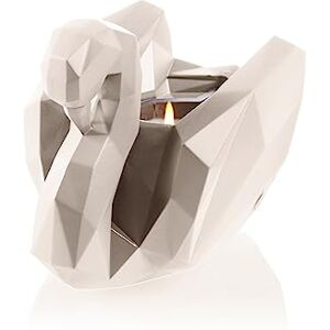 CONCRETTE Table Decoration Candle Holder Made of Concrete 17 x 11.2 x 14 cm – Light Beige Decorative Candle Holder in the Shape of a Swan – Candle Stand – Candle Stand CONCRETTE Table Decoration Candle Holder Made of Concrete 17 x 11.2 x 14 cm – Light Beige Decorative Candle Holder in the Shape of a Swan – Candle Stand – Candle Stand