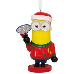 Hallmark Kevin the Minion Nutcracker Ornament, Tree Decoration, Collectible, Yellow, Red Hallmark Kevin the Minion Nutcracker Ornament, Tree Decoration, Collectible, Yellow, Red