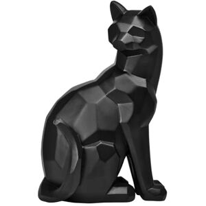 Torre & Tagus Sitting Decor Modern Figurine Sculpture for Home Office Desktop Bookshelf Mantle Living Room for Cat & Animal Lovers, Resin, Black, 9.5-inch Height Torre & Tagus Sitting Decor Modern Figurine Sculpture for Home Office Desktop Bookshelf Mantle Living Room for Cat & Animal Lovers, Resin, Black, 9.5-inch Height