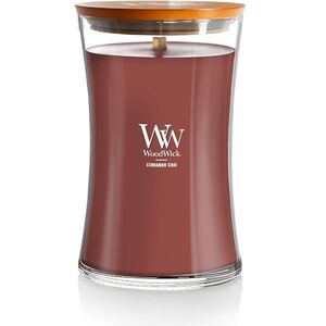 Woodwick Large Hourglass Scented Candle Cinnamon Chai with Crackling Wick Burn Time: up to 130 Hours Woodwick Large Hourglass Scented Candle Cinnamon Chai with Crackling Wick Burn Time: up to 130 Hours