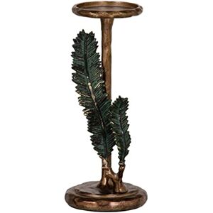 BigBuy Home Candle holder 11 x 11 x 27.5 cm Metal Copper BigBuy Home Candle holder 11 x 11 x 27.5 cm Metal Copper