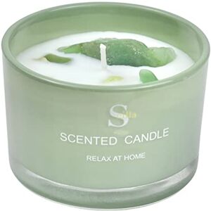 Scilla ROSE Candle Gifts for Women, Scented Candles Infused with Crystals and Pure, Natural Fruity Essential Oil, Special and Unique Gifts Spiritual Gifts, Presents for Her Scilla ROSE Candle Gifts for Women, Scented Candles Infused with Crystals and Pure, Natural Fruity Essential Oil, Special and Unique Gifts Spiritual Gifts, Presents for Her